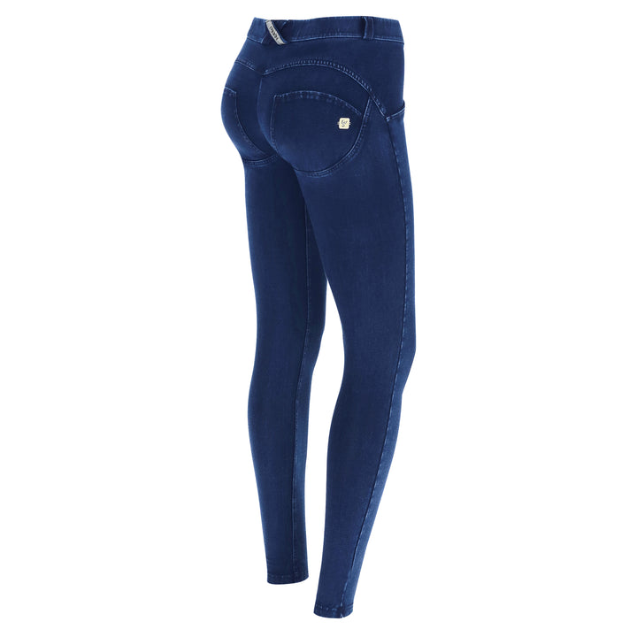 (WRUP2RC002ORG-J0B)  Blauwe WR.UP® Regular Waist in Denim Look