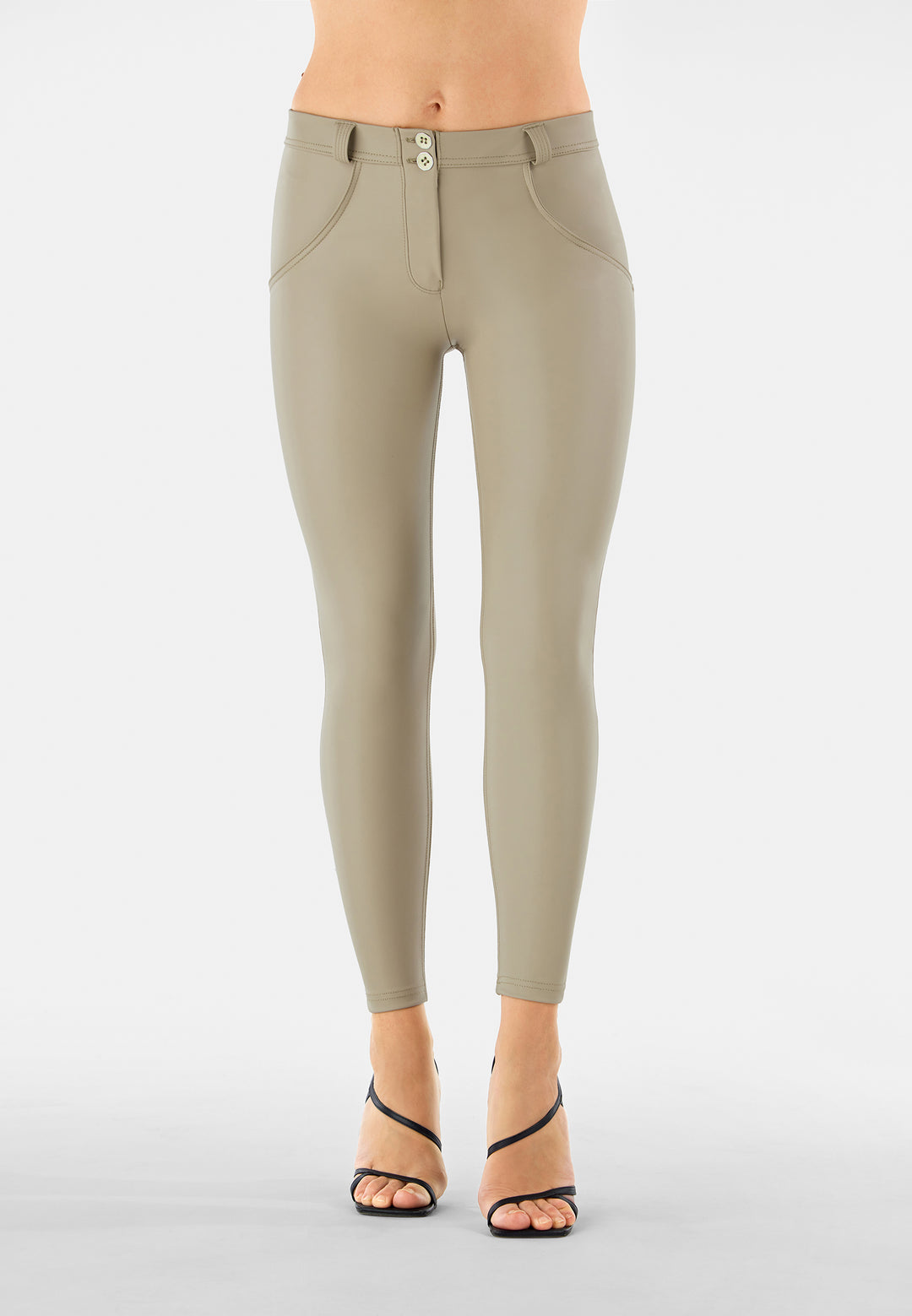 WRUP2RC006PREC-Z109 Beige WR.UP® Regular Waist in Leather Look