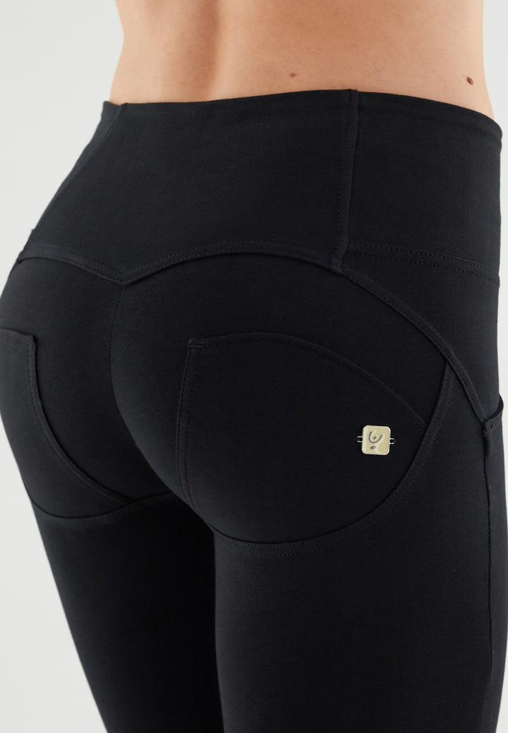 (WRUP4BHC001ORG-N) Katoenen Hoge Taille WR.UP® in Enkel Lengte met Knoop Sluiting