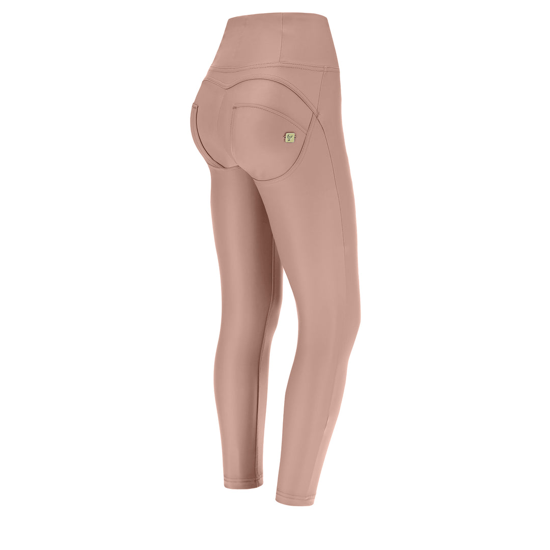 (WRUP4HC006PREC-M103) Leather Look WR.UP® met Hoge Taille in Enkel Lengte