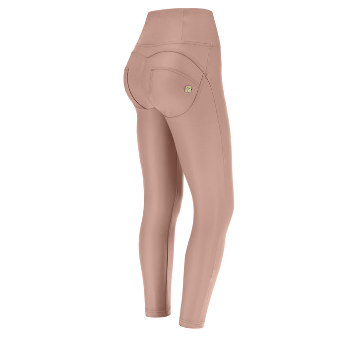 (WRUP4HC006PREC-M103) Leather Look WR.UP® met Hoge Taille in Enkel Lengte