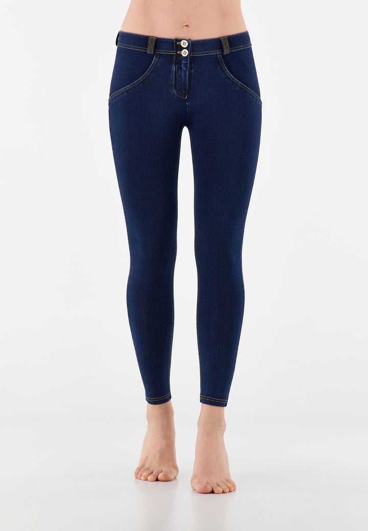 (WRUP4RC002ORG-J0Y) Denim Look Regular Waist WR.UP® in Enkel Lengte