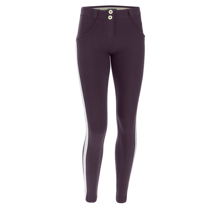 (WRUP5RF019-E41) ANKLE-LENGTH SHAPING WR.UP® SKINNY TROUSERS WITH GLITTER BANDS