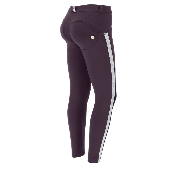 (WRUP5RF019-E41) ANKLE-LENGTH SHAPING WR.UP® SKINNY TROUSERS WITH GLITTER BANDS