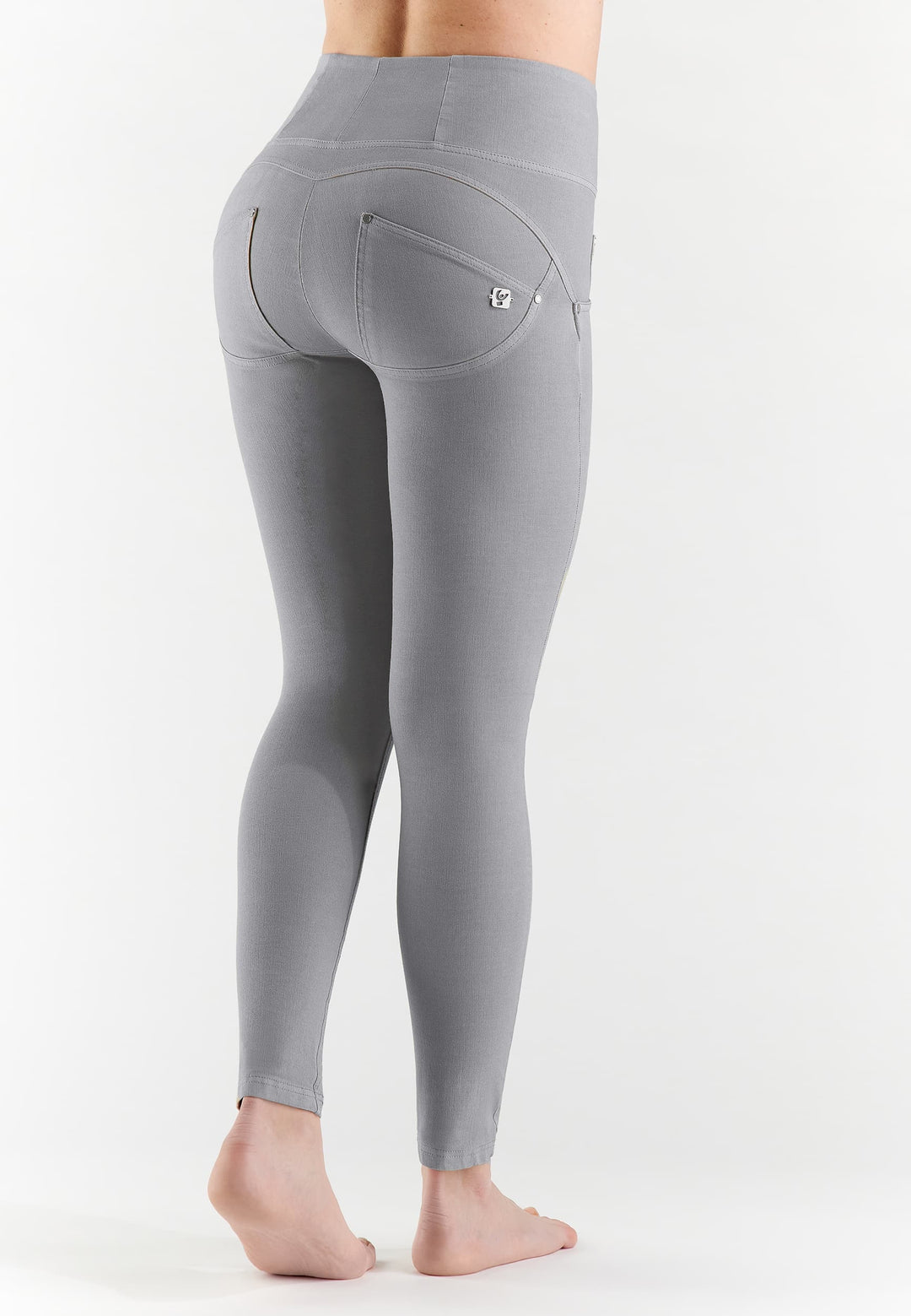 (WRUPSNUG1HC017-G35) Woven Denim WR.UP® Jeans met Hoge Taille