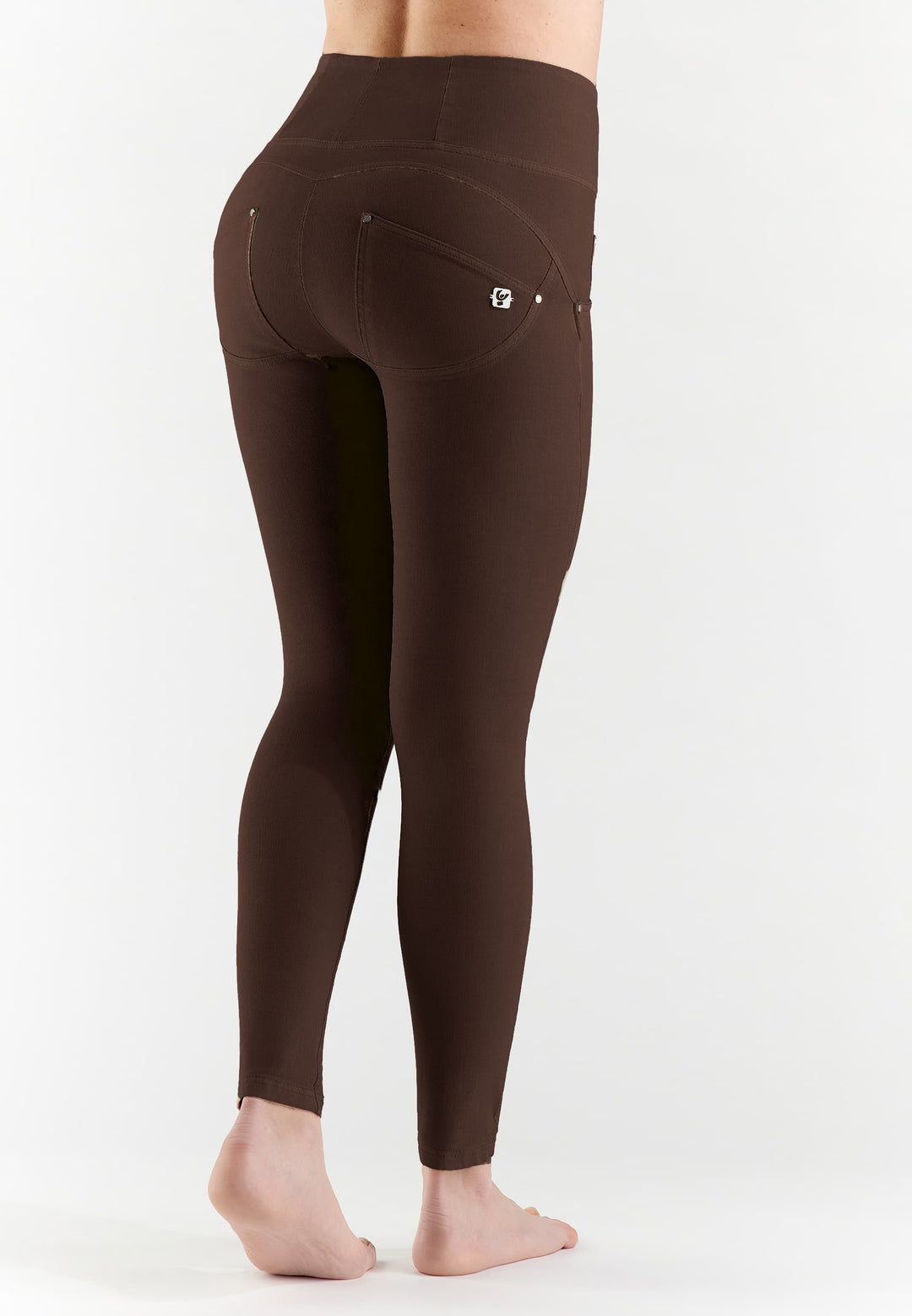 (WRUPSNUG1HC017-M12) Woven Denim WR.UP® Jeans met Hoge Taille