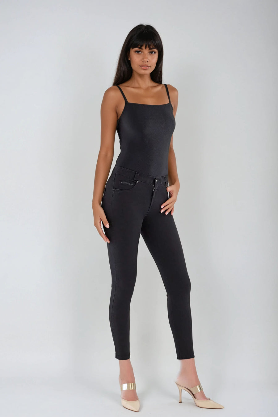 Zwarte Freddy Fit Jeans