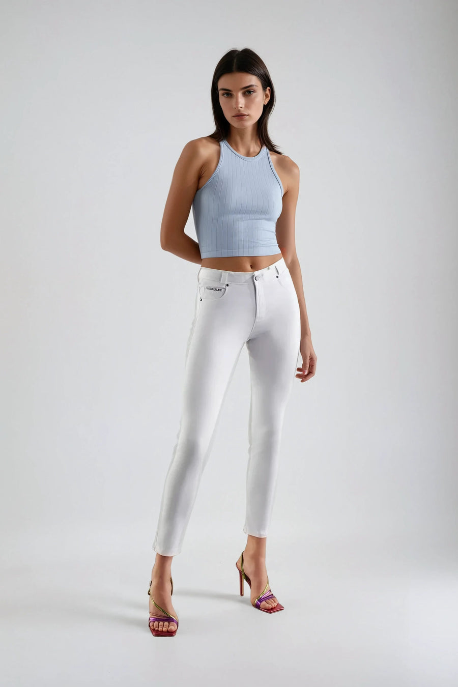FREDDY BLACK JEANS IN COLOURFUL DENIM