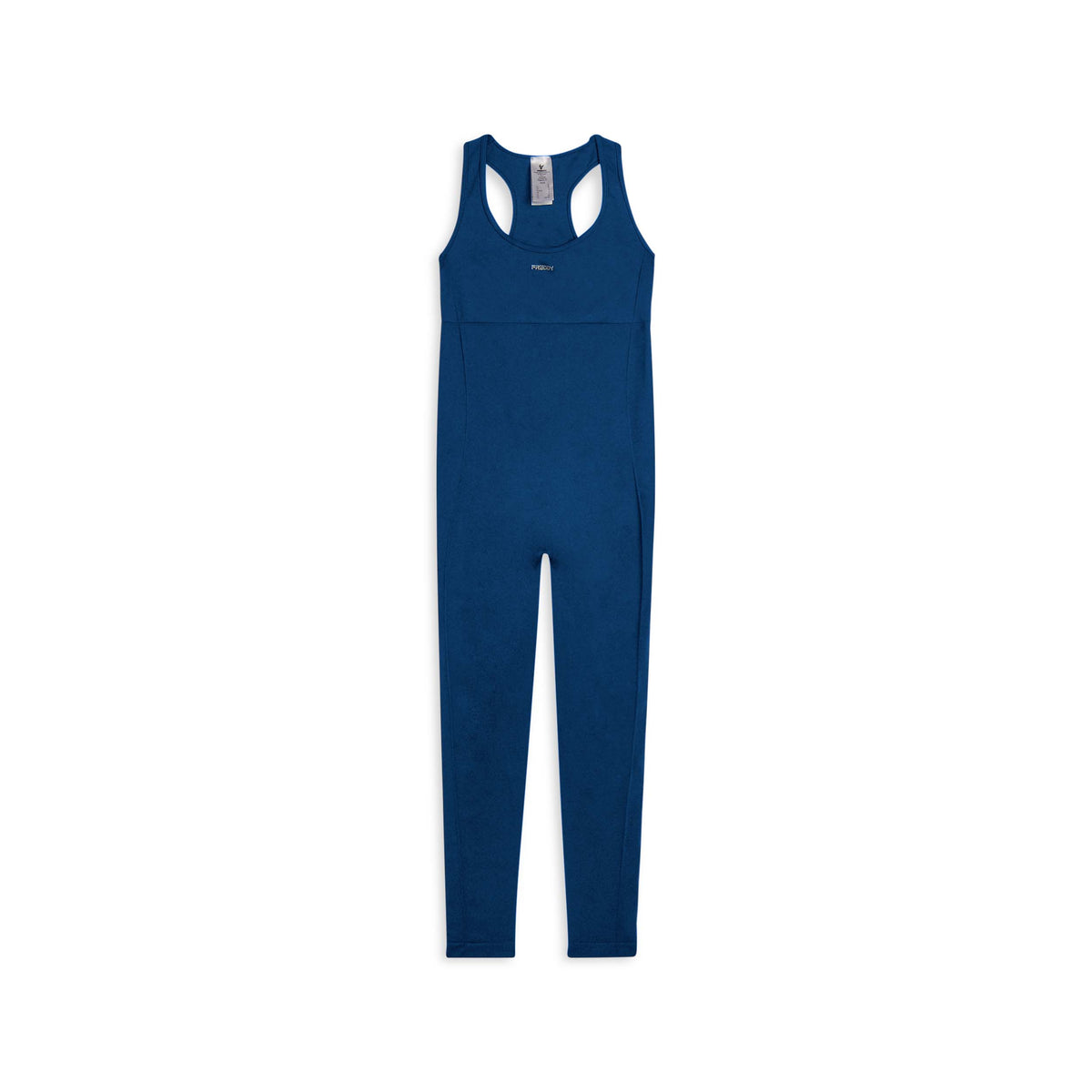 F25WSMJ1-B61 Slim Fit Jumpsuit met Racerback en Porthole Rugdetail enlarged
