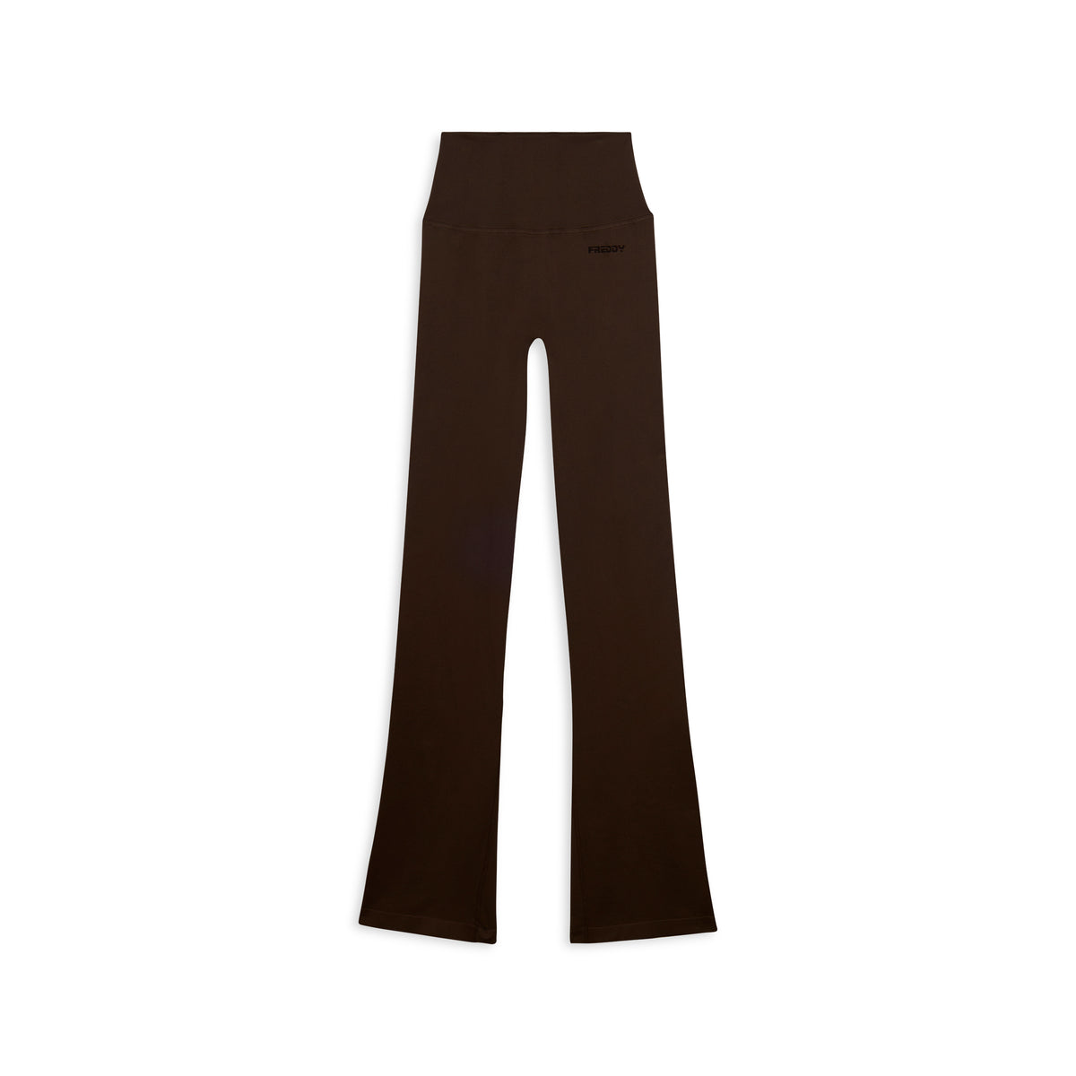 F25WSMP2-M12 Flared Legging met Super Hoge Taille in Ribstructuur enlarged