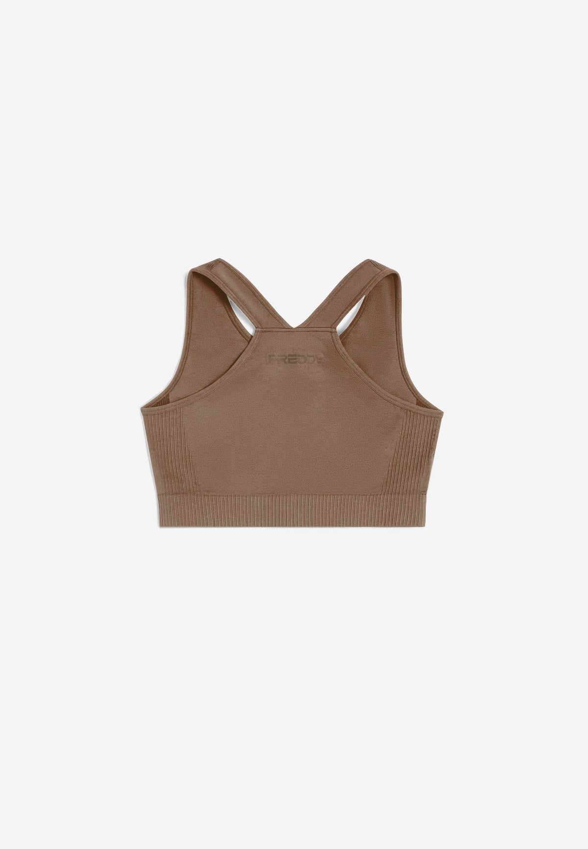 (F3WSFB10-M105) Seamless Bra with Crossed Shoulder Straps enlarged
