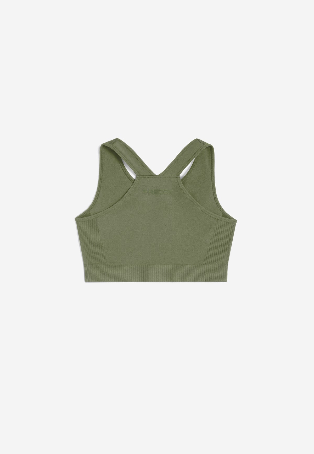 (F3WSFB10-V52) Seamless Bra with Crossed Shoulder Straps enlarged