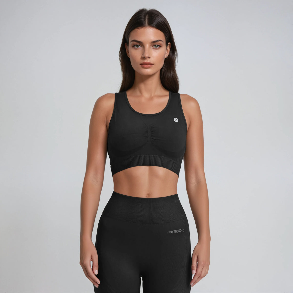 (F3WSFB9-N) Medium Support Seamless Sports Bra enlarged