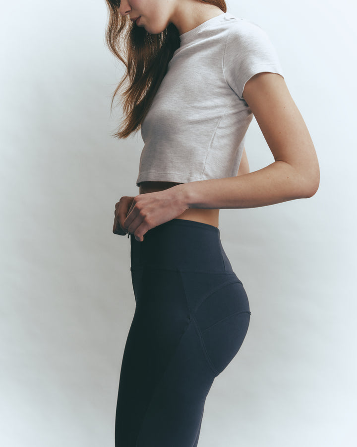 (WRUP2HC001ORG-N) Basic WR.UP® met een Hoge Taille en Ritssluiting in Zacht Katoen