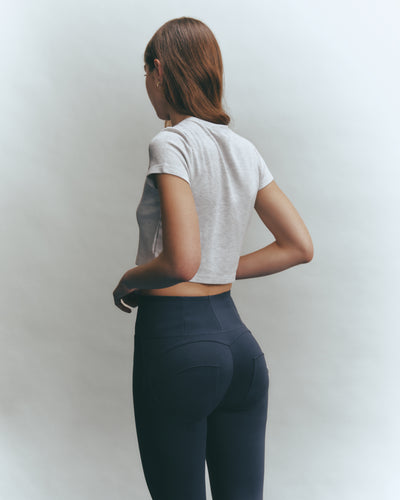 (WRUP2HC001ORG-N) Basic WR.UP® met een Hoge Taille en Ritssluiting in Zacht Katoen