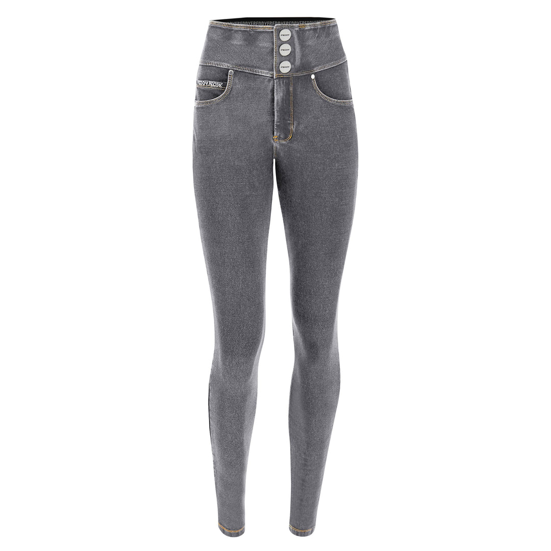 (NOW1HC002ORG-J3Y) N.O.W.® High Waist met Knoopsluiting
