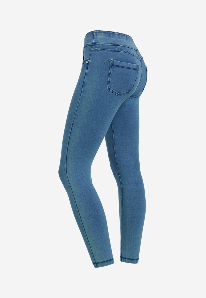 (NOWY4MC002ORG-J109B) N.O.W.®  Yoga Pants Mid Waist in Ankle Length