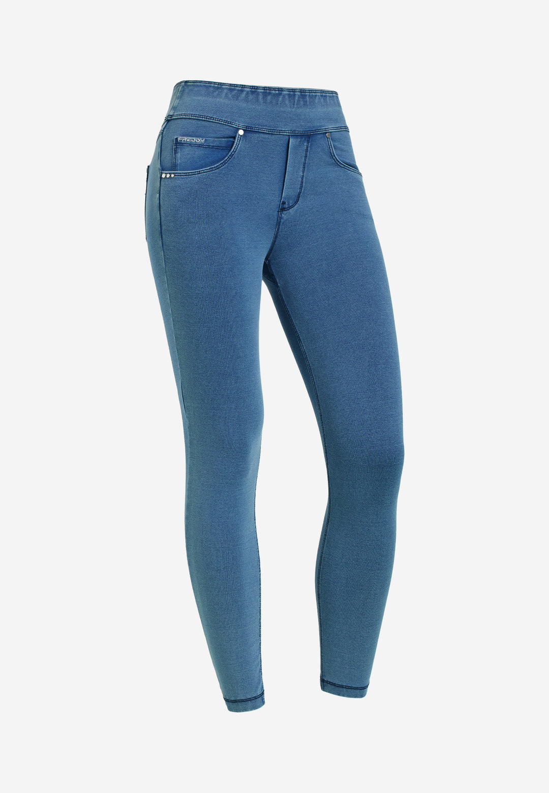 (NOWY4MC002ORG-J109B) N.O.W.®  Yoga Pants Mid Waist in Ankle Length