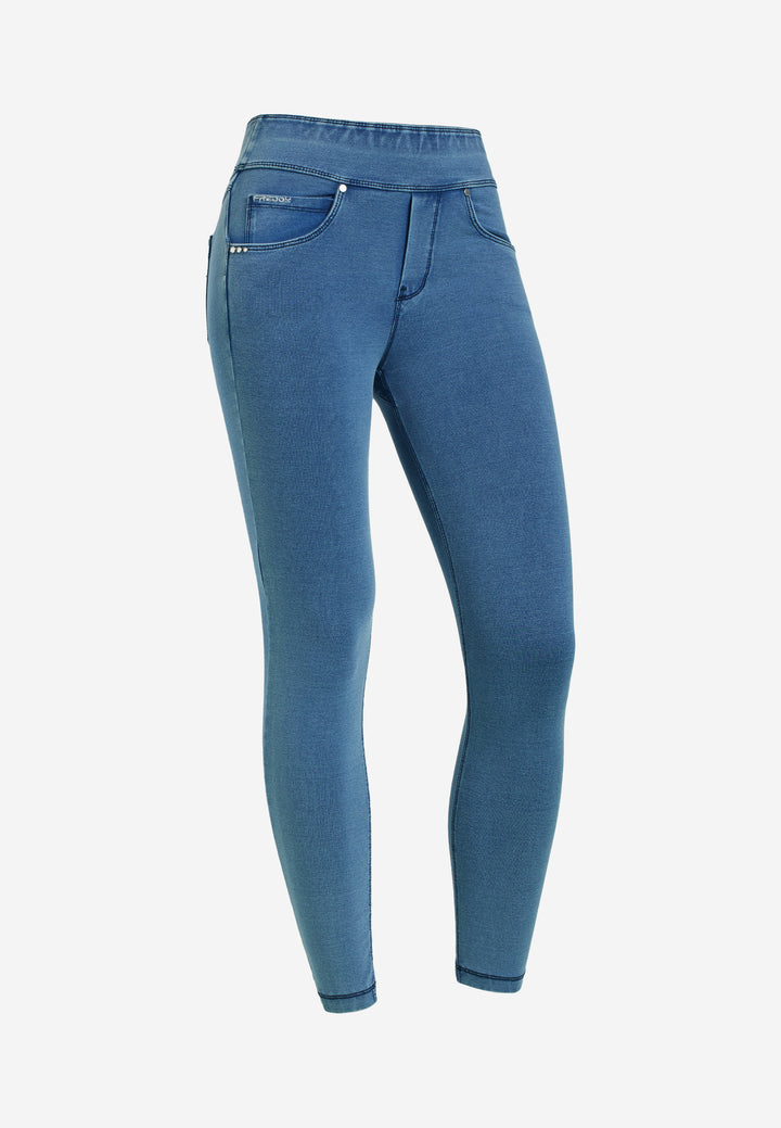 (NOWY4MC002ORG-J109B) N.O.W.®  Yoga Pants Mid Waist in Ankle Length