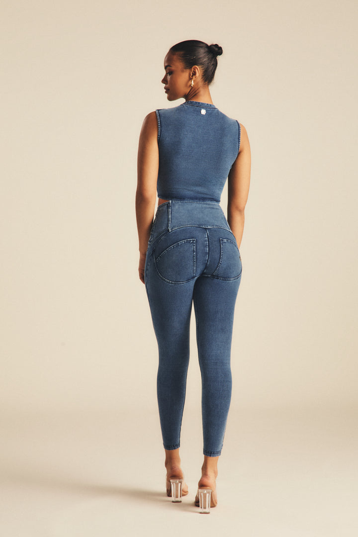 (WRUP4HS2502-J145B) Stoere High Waist WR.UP® met Gevlochten Details ♥