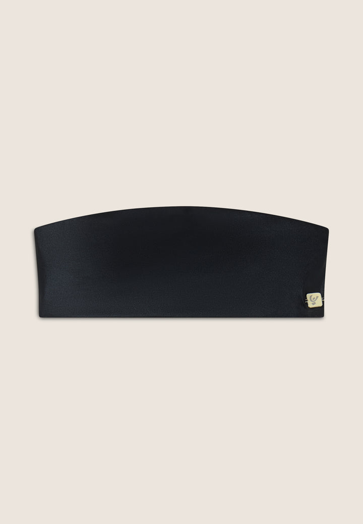 (S25WTWT7-N1) Shiny Strapless Bandeau Top in D.I.W.O.