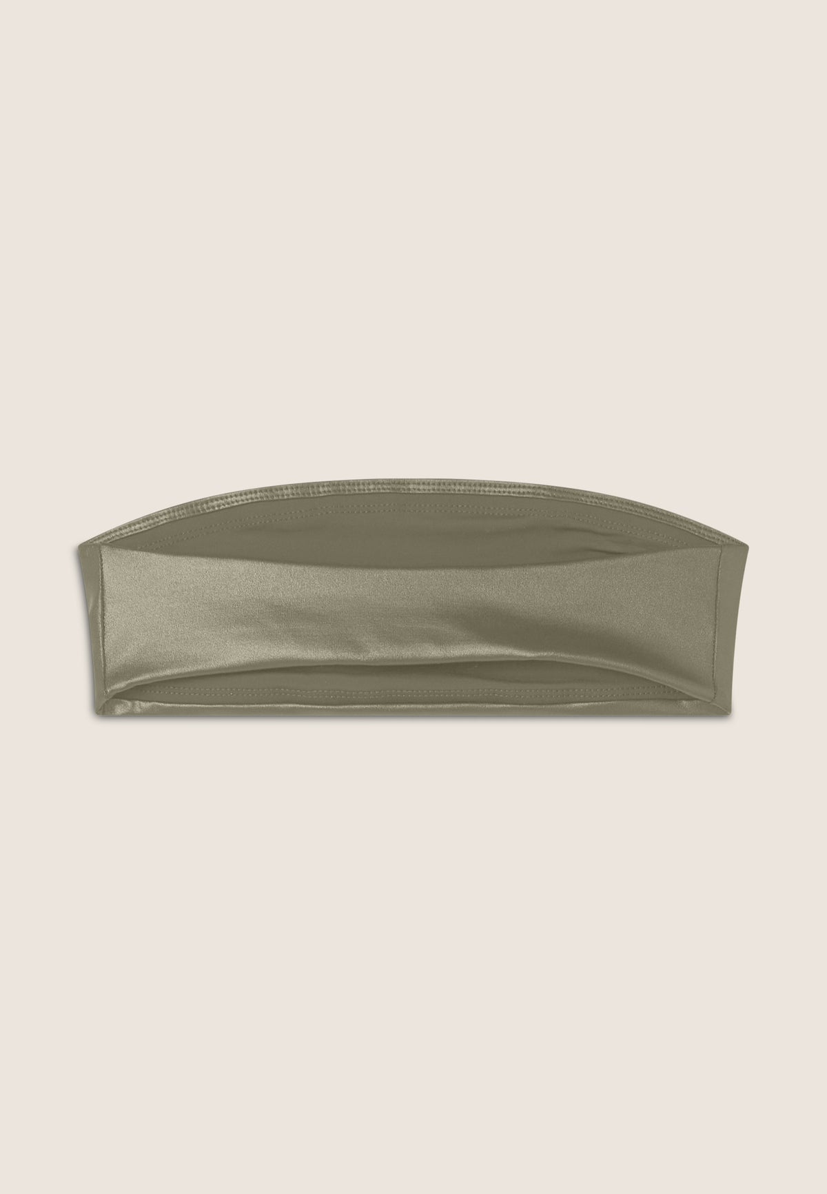 (S25WTWT7-V141) Haut bandeau brillant sans bretelles DIWO agrandi