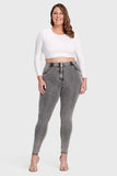(WRN2RC003-J3Y) SHAPING CURVY-FIT WR.UP® PANTS IN LIGHT DENIM
