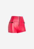 (WRUP10HS433-F99) Faux Leather WR.UP® Pink Shorts