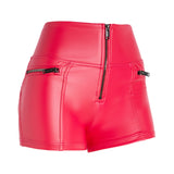 (WRUP10HS433-F99) Faux Leather WR.UP® Pink Shorts