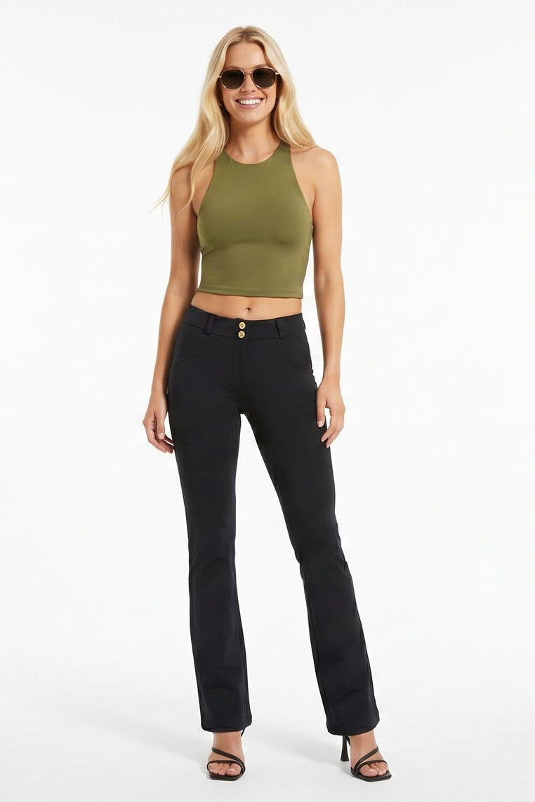 (WRUP11RC001ORG-N) ♥ Flared Wr.Up® in zacht katoen met normale taille ♥