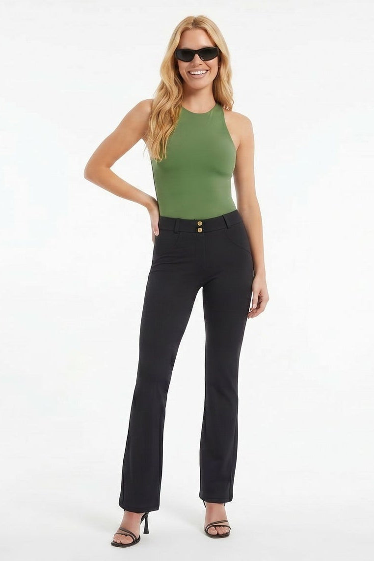 (WRUP11RC001ORG-N) ♥ Flared Wr.Up® in zacht katoen met normale taille ♥