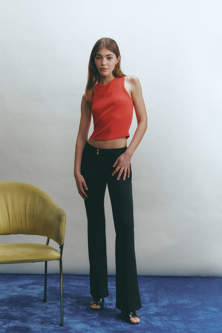 (WRUP11RC001ORG-N) ♥ Flared Wr.Up® met een Regular Waist in Zacht Katoen ♥