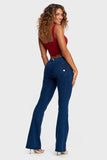 (WRUP11RC002ORG-J0B) Blauwe WR.UP®  Flared Jeans met een Regular Waist