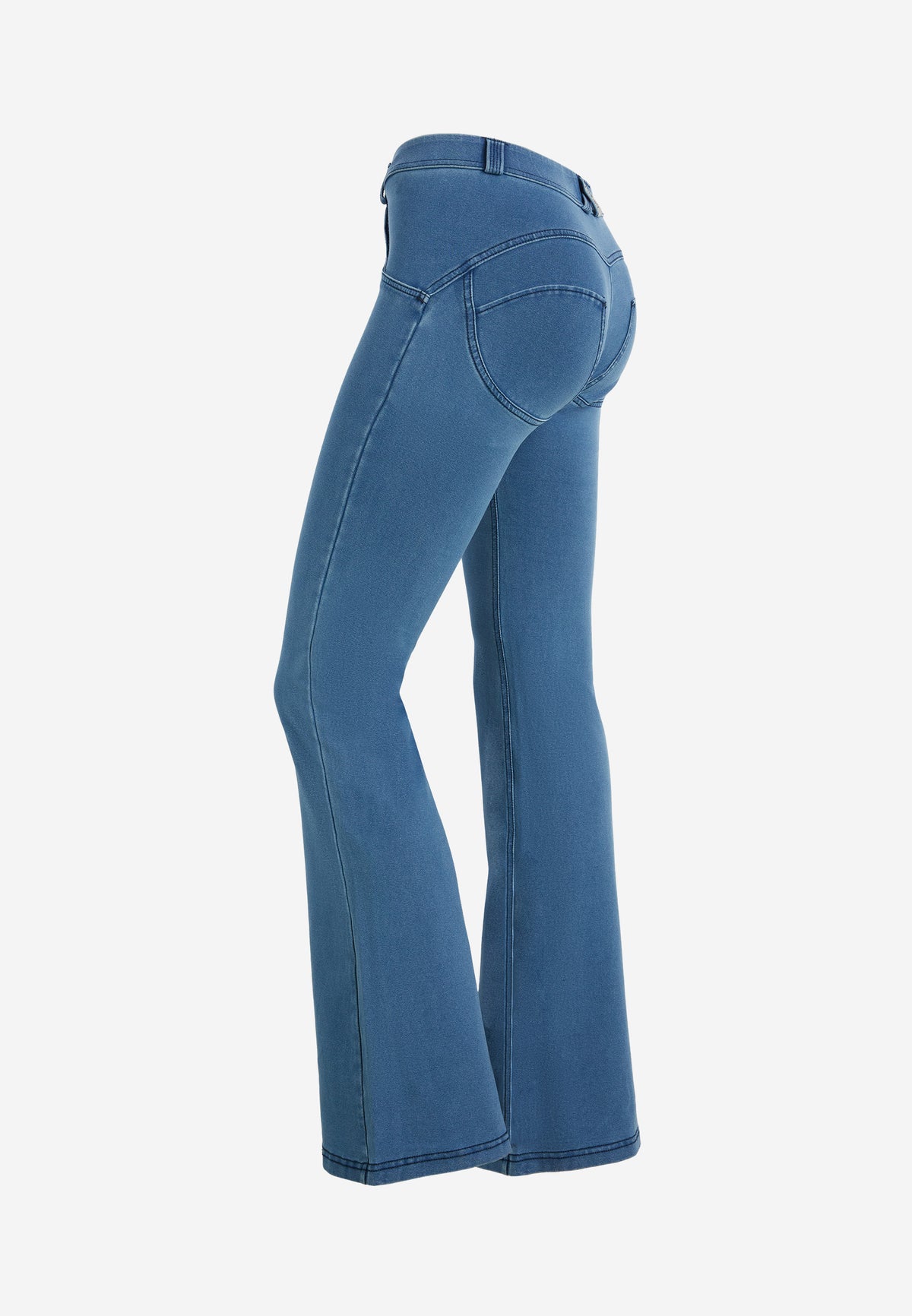 WRUP11RC002ORG-J4B ♥ Flared Denim Look Wr.Up® met een Regular Waist ♥ enlarged