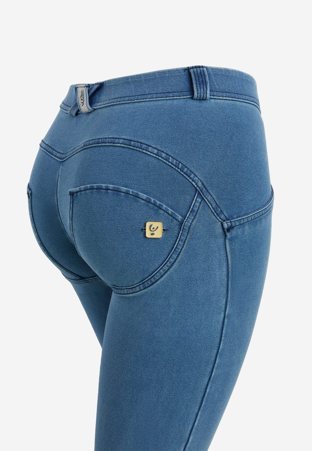 WRUP11RC002ORG-J4B ♥ Flared Denim Look Wr.Up® met een Regular Waist ♥