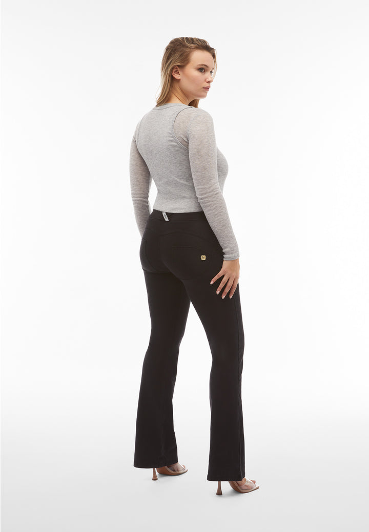 (WRUP11RC002ORG-J7N) ♥ Flared Denim Look Wr.Up® met een Regular Waist ♥