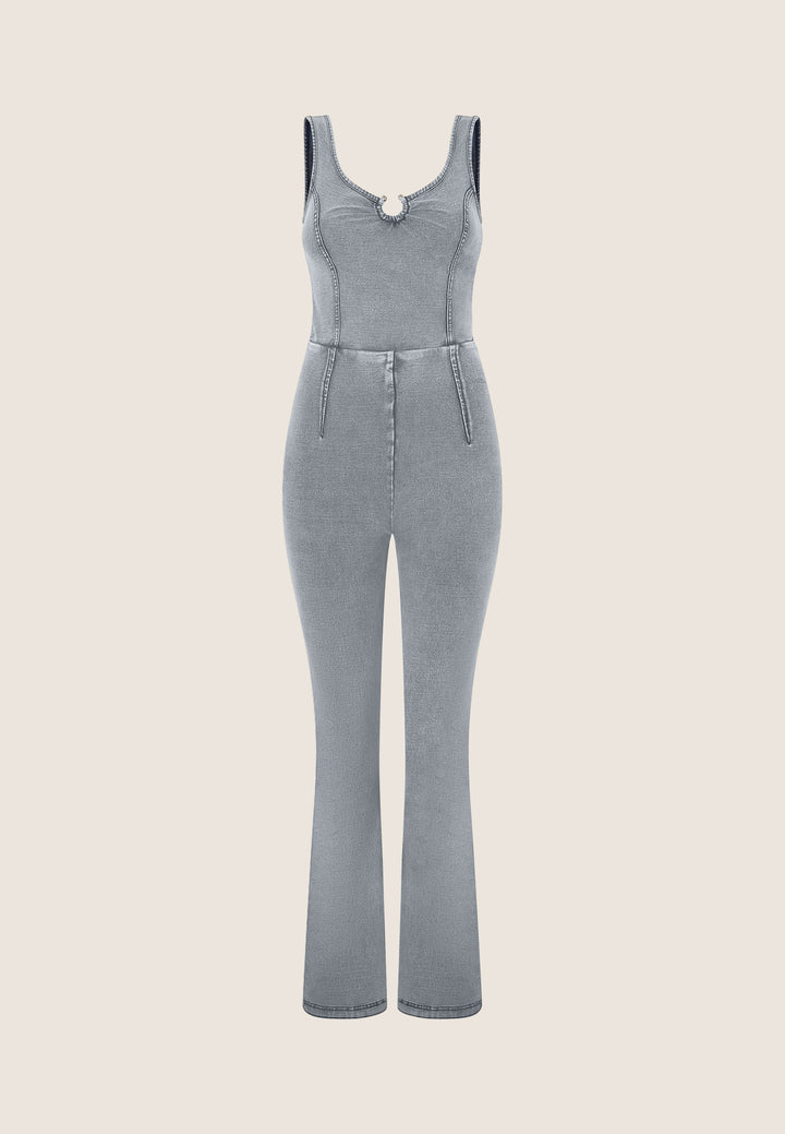 (WRUP19HS2505-J3N) Stylisch WR.UP®  Denim One-Piece