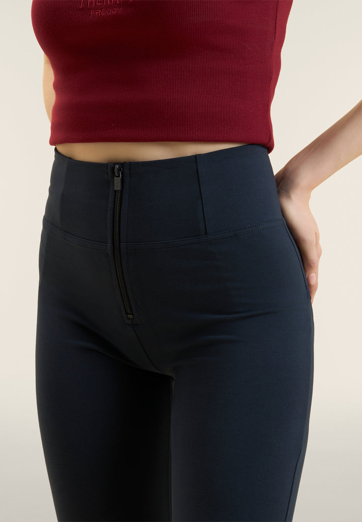 (WRUP2HC001ORG-B94) Basic WR.UP® met een Hoge Taille en Ritssluiting in Zacht Katoen