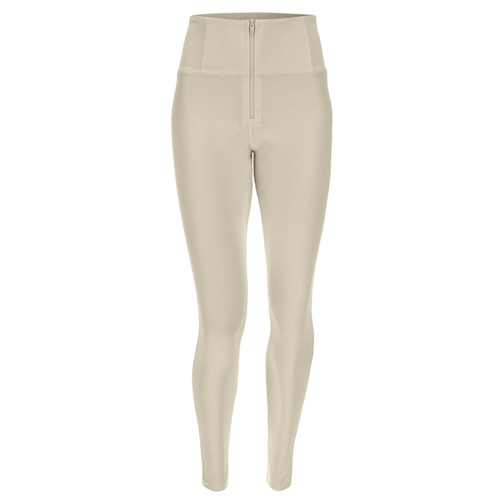 (WRUP2HC006PREC-Z106) Leather Look WR.UP® met Hoge Taille en Rits Sluiting