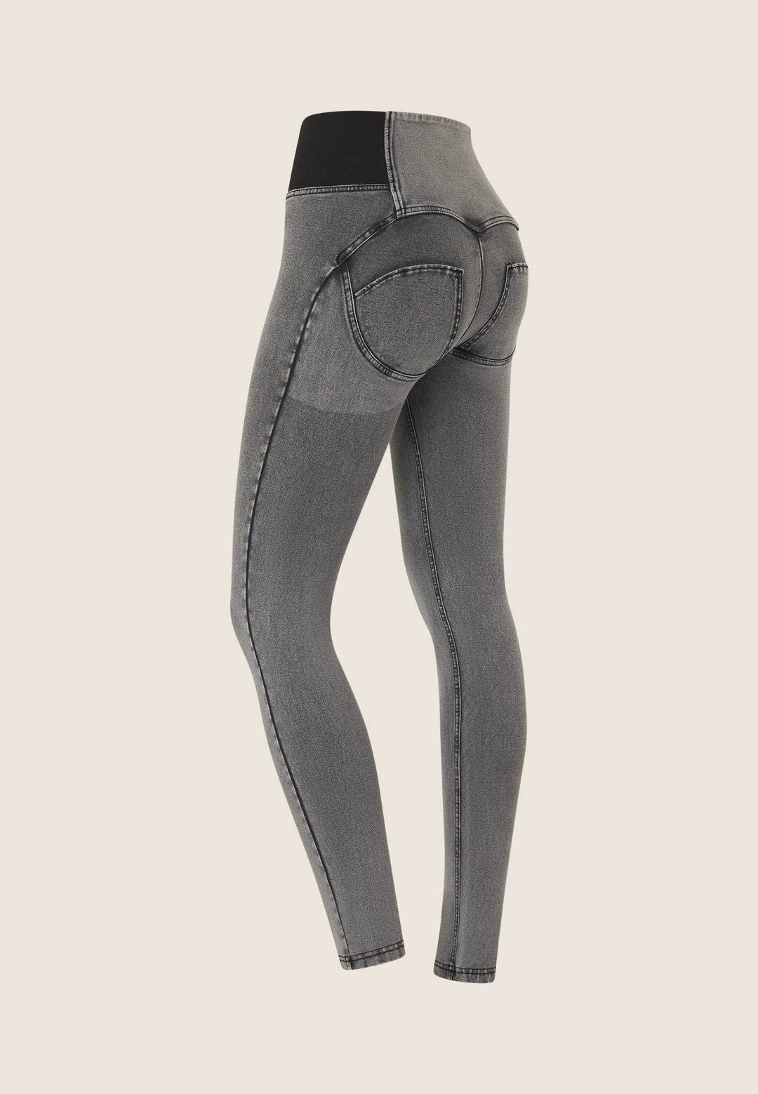 (WRUP1HS259-J3N) High Waist WR.UP® met Elastic Hip Detail