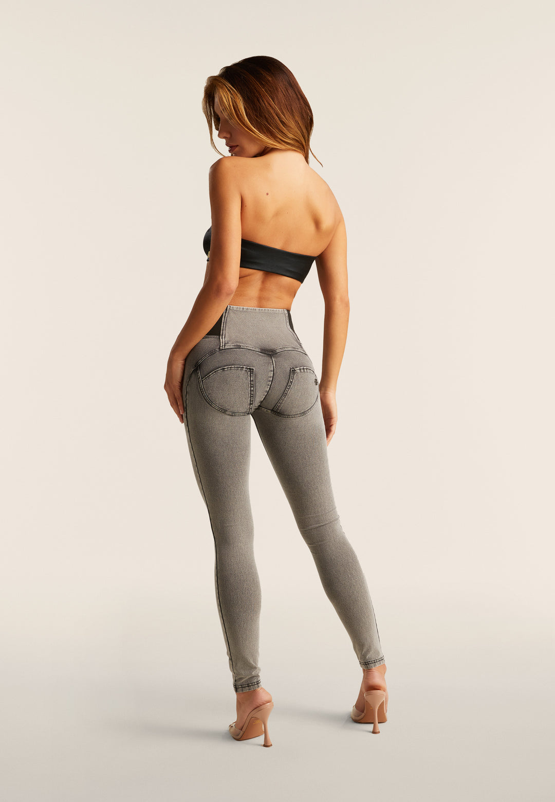 (WRUP1HS259-J3N) High Waist WR.UP® met Elastic Hip Detail