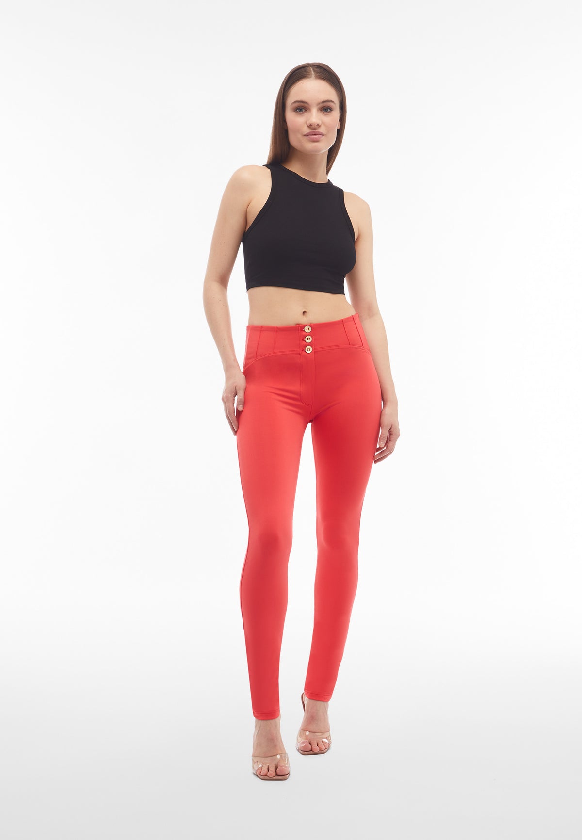 (WRUP1HS425-R126) Pull taille haute WR.UP® avec détails à la taille en DIWO® Pro