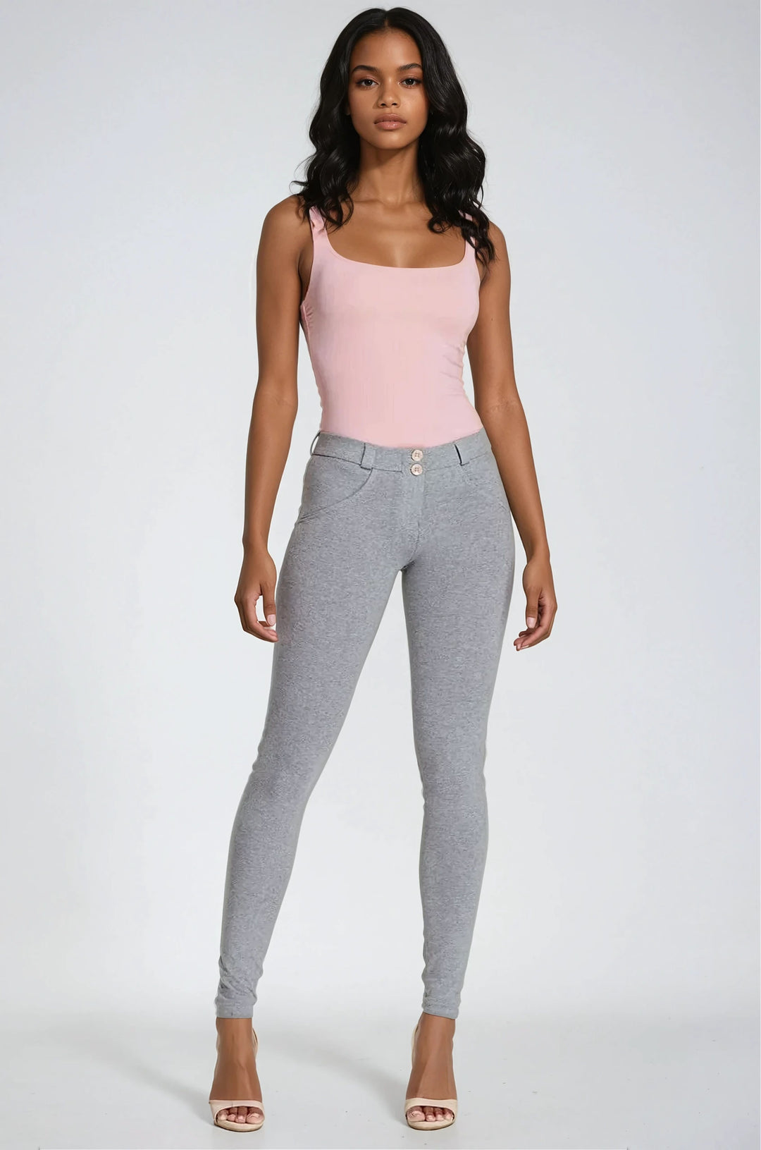 (WRUP2RC001-H40) Skinny Basic WR.UP® met een Regular Waist in Zacht Katoen ♥