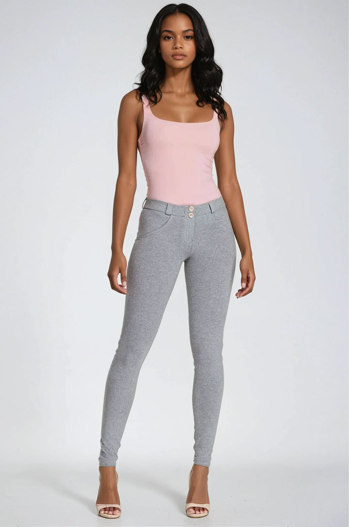 (WRUP2RC001-H40) Skinny Basic WR.UP® met een Regular Waist in Zacht Katoen ♥