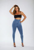 (WRUP1RC002NS-J4B)  Blauwe WR.UP® Curvy Fit Regular Waist in Denim Look