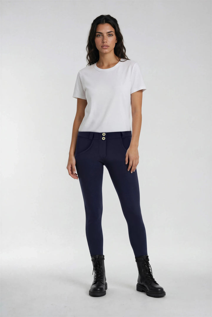 (WRUP1RC005REC-B94) Recycled Heavy Diwo Plus Skinny Blue pant