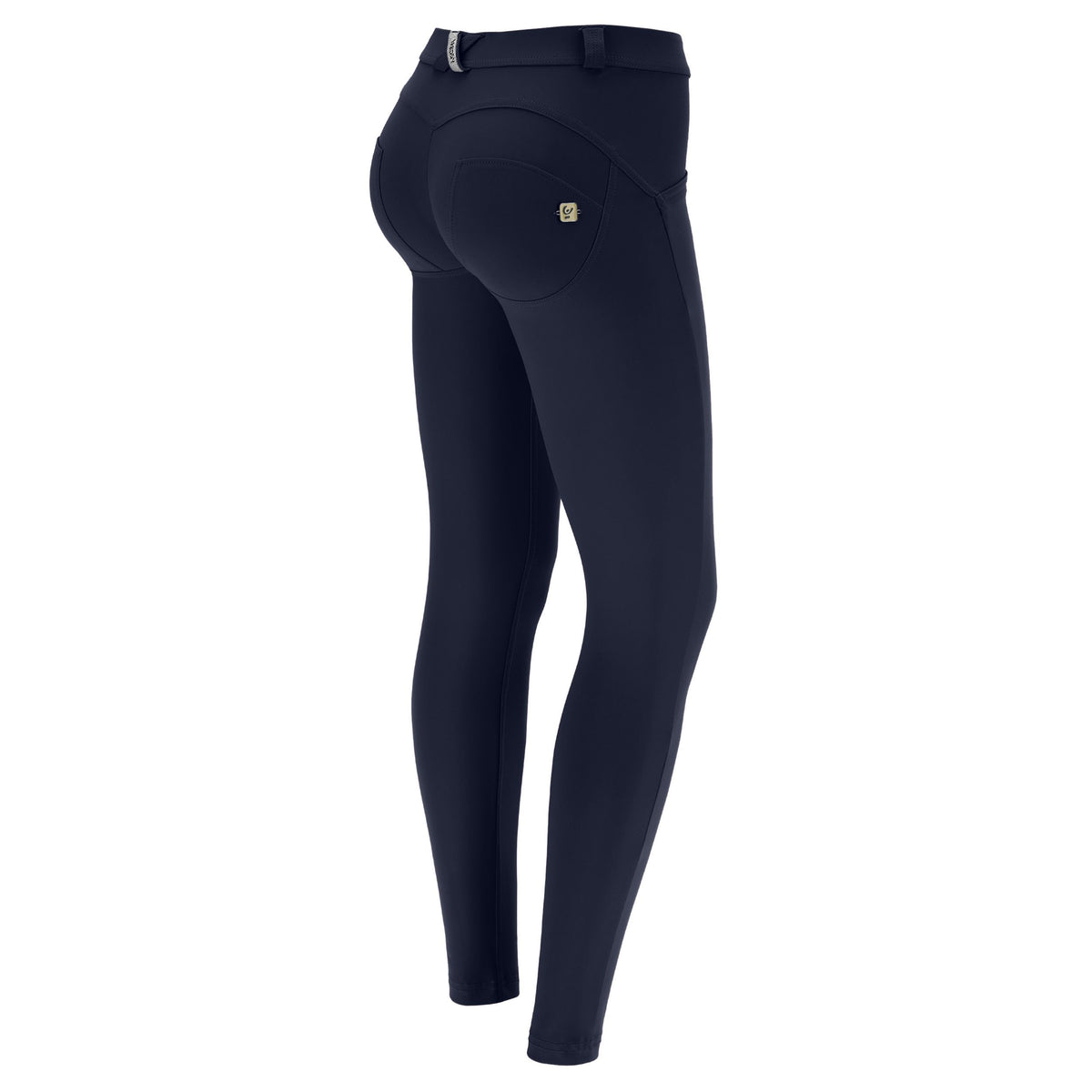 (WRUP1RC005REC-B94) Pantalon skinny bleu Heavy Diwo Plus en tissu recyclé agrandi