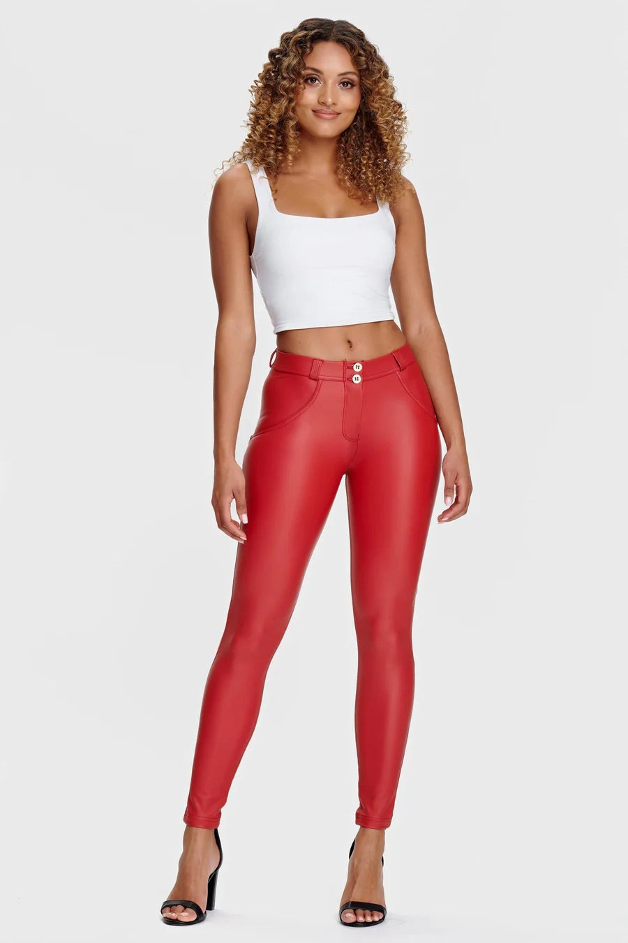 (WRUP1RC006P-R68) Leather Look WR.UP® in Regular Waist