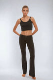 (WRUP29LF305-J7N) Low Waist WR.UP® Flared Black Jeans