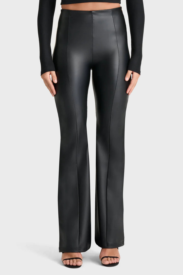 (WRUP29SHF307-N) Flared Leather Look WR.UP® en een Super Hoge Taille ♥